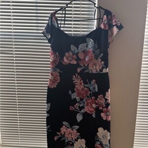 Chic Floral Midi Dress